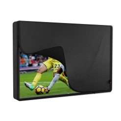 iBirdie Outdoor Waterproof Weatherproof TV Cover with Zipper for 95 to 100 inch Outside Flat Screen TV - Cover Size 90''W x 52''H x 5''D