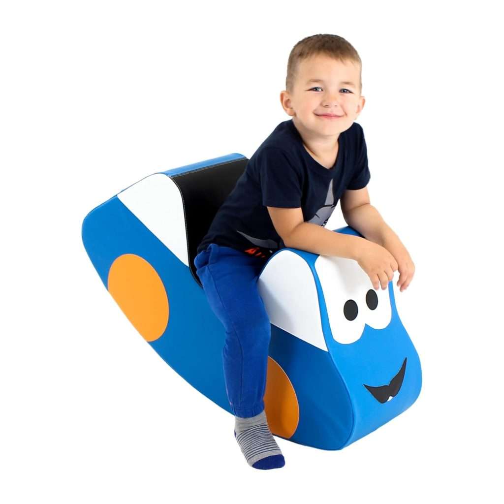 Car Playground Rocker IGLU Soft Play Ride on Rocking Toy Car Foam Shape Rocker for 2 to 5 ...