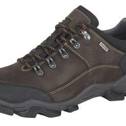 Imac Terrain Mens Leather Trail Shoes Dark Brown EU