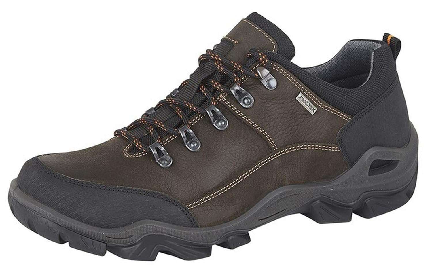 Imac Terrain Mens Leather Trail Shoes Dark Brown EU