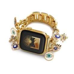 Luxury Bling for Apple Watch Band for Women - Adjustable Metal Strap with Elegant Decorative, Compatible with iwatch for 38mm, 40mm, 41mm, 42mm, 44mm, 45mm,46mm, 49mm Apple...