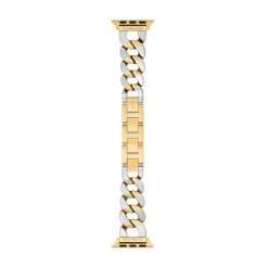 Michael Kors Women's Two-Tone Stainless Steel Band for Apple Watch® (Model: MKS8072E)