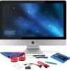OWC SSD Upgrade Kit For 2010 27-inch iMacs, OWC Mercury Electra 250GB 6G SSD, 18" SATA III 6Gbps data cable, SSD Power Cable, Installation tools and iMac screen adhesive tape set