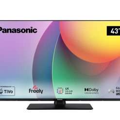 Panasonic TB-43W60AEY, W60 Series 43 inch 4K Ultra HD LED Smart TV, 2024, Freely, TiVo, 4K Colour Engine, Dolby Vision & Atmos, For An Exceptional Visual Experience