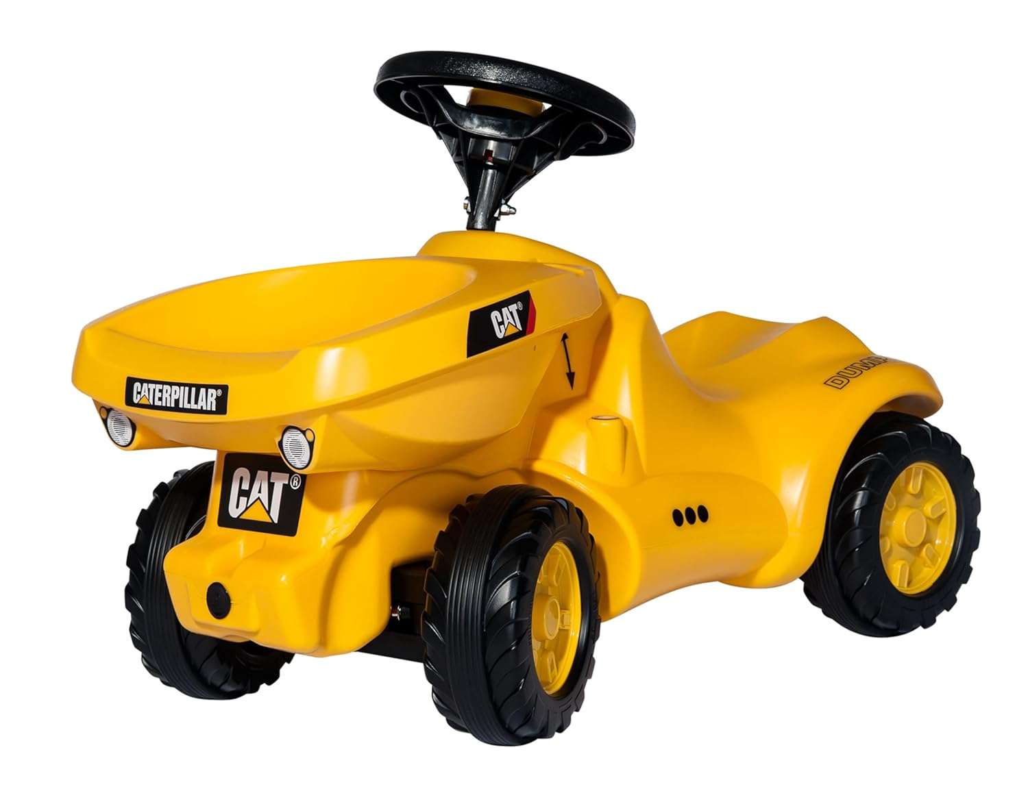 rolly toys 132249 |Dumper CAT | Minitrac Tractor with Squeaky horn,63 x 30 x 41 cm