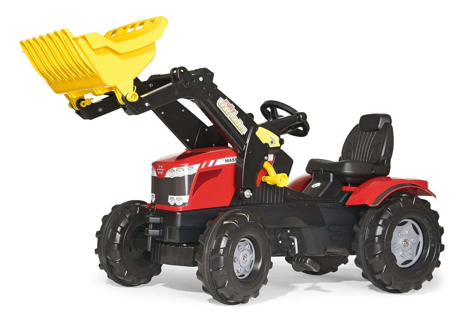 Rolly Toys Massey Ferguson 8650 Tractor with Frontloader,Multicolor,142 x 53 x 81 centimeter