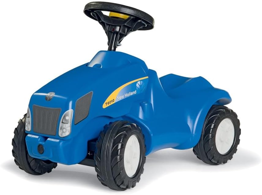 rolly toys | rollyMinitrac New Holland T6010 | Minitrac Tractor with Squeaky horn | 132089