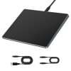seenda Trackpad, Upgrade Smooth Glass Surface with Multi-Touch, Aluminum Slim USB Wired Win/Mac Touchpad with High Precision Navigation for Windows 10/11 Computer and iMac,...