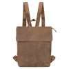 STILORD 'Charlie' Vintage Leather Backpack Brown Satchel for Women Men Unisex Daypack for 13,3 Inch MacBook Laptop Rucksack in Genuine Leather