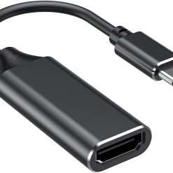 USB C to HDMI Adapter, Type c to HDMI 4K Adapter (Thunderbolt 3 Compatible) with Video Audio Output for iPhone 15,MacBook Pro 2018/2017/2016, Samsung Note 9/S9/Note 8/S8, Huawei...