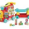 VTech Baby 4-in-1 Alphabet Train, Baby Walker with Lights, Sounds and Songs, Educational Toys Teaches Animals, Colours, Numbers and More, Preschool Learning Interactive Toy for...