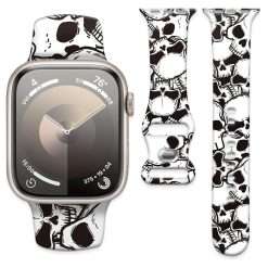 Watch Band Compatible with Apple Watch 38mm 40mm 41mm 42mm Soft Silicone Wristbands Replacement Strap with Classic Clasp for iWatch Series SE 10 9 8 7 6 5 Utral for Women