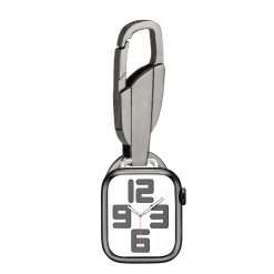 Watch Keychain Compatible with Apple iWatch Series 10 Ultra2/Ultra 9 8 7 6 5 4 3 2 1 SE, Fob Pendant Watch Clip for Apple Watch 38mm 40mm 41mm 42mm 44mm 45mm 46mm 49mm Watch...