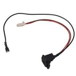 Yibuy Ride On Car Power Storage Power Charging Interface 2-Pins Port Compatible with Most Power Chargers