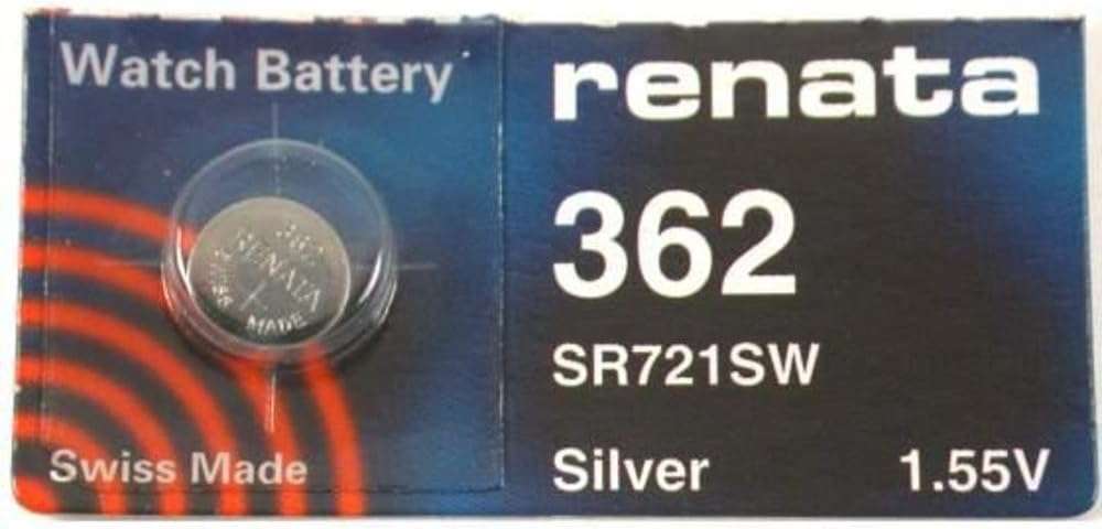 2 x Renata 362 Watch Battery 362 (SR721SW)