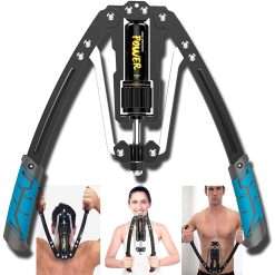 Adjustable Torsion Arm Fitness Machine, Hydraulic Power Exerciser, Home Chest Expander, Biceps, Abdomen, Shoulder And Chest Muscle Strength Training Fitness Equipment, Arm...