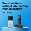 Amazon Fire TV Stick 4K (Newest gen) + Ring Battery Video Doorbell (2024 release)