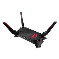 ASUS ROG Rapture GT-AX6000 Dual-Band WiFi 6 Extendable Gaming Router, Dual 2.5G Ports, Triple-level Game Acceleration, Mobile Game Mode, Aura RGB, Subscription-free Network...