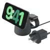 Belkin BoostCharge Pro 2-in-1 Wireless Charger with Qi2 15W, MagSafe-Compatible Charger for iPhone 17, Air, 16, 15, 14 Series, Apple Watch, AirPods & Other Qi2 Enabled Devices,...