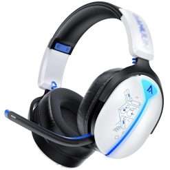 Buwnia Wireless Gaming Headset, Ps5 Headset for PC Ps5 Ps4 Switch, 2.4GHz Lossless Audio Gaming Headsets, Bluetooth 5.3 Gaming Headphone with Noise Canceling Mic & 40H Battery,...