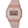 Casio - Collection Armbanduhr LW-204-4AEF - Damen Uhr - Spritzfest - Digital - Mit Kunststoffband - Rose
