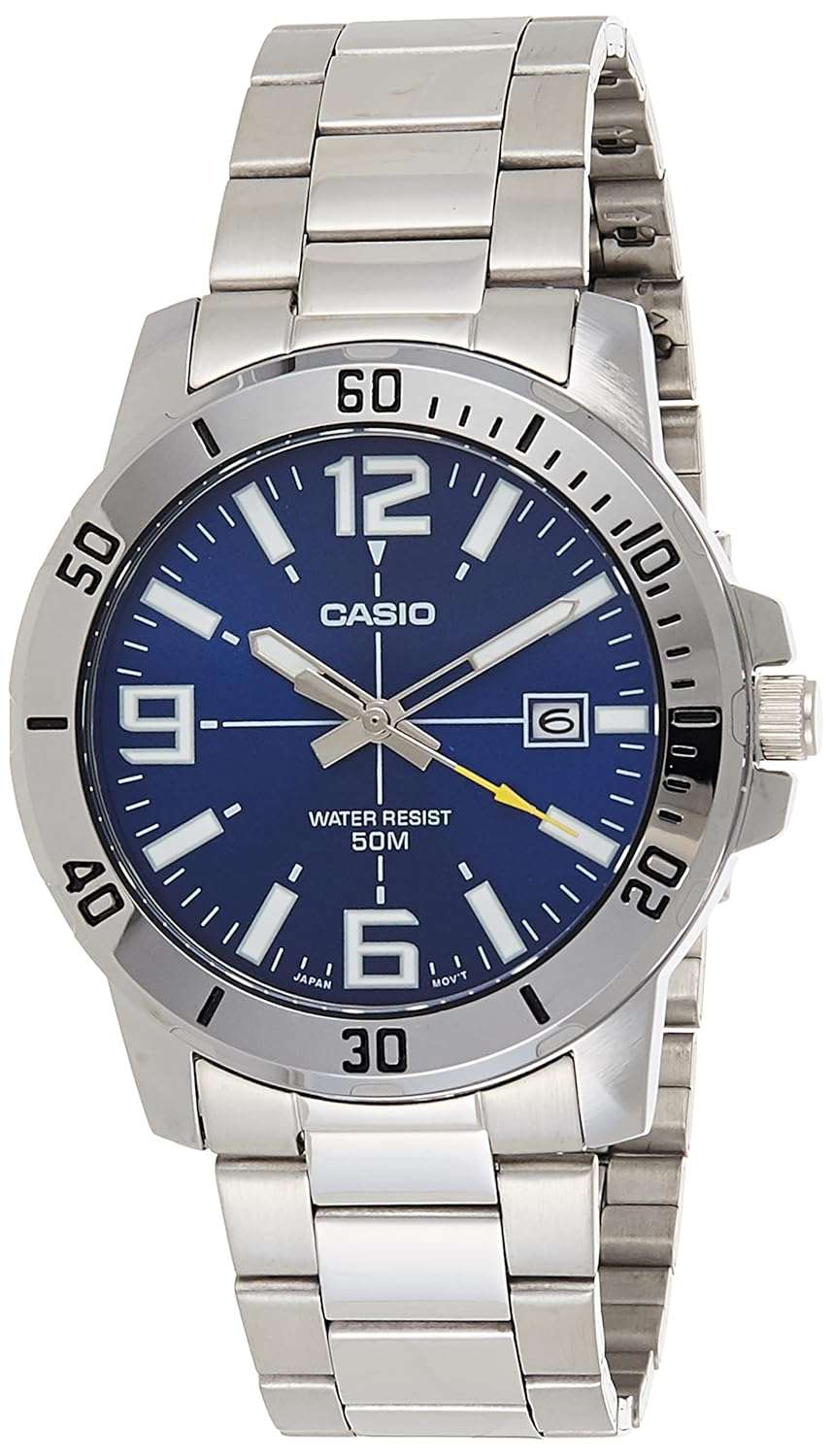 Casio Men's Diver Style Stainless Steel Watch