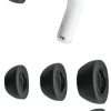 COMPLY Premium Memory Foam Earphones Tips For Airpods Pro Generation 1 & 2 Replacement Earbud Tips For A Comfortable Secure Fit x 3 Pairs (Assorted, S, M, L)