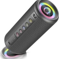 dotn Bluetooth Speaker with Light, Bluetooth Music Box with Powerful Sound Crystal