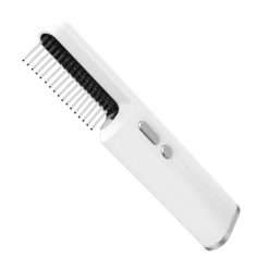 Dtaigou Heat Brush Hair Straightener | Middle Eastern Electric Hair Oil Straightener,Styling Accessories for All Types Short Long Frizzy Thick Men Women Daily Travel Work Party...