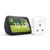 Echo Show 5 (3rd generation) | Charcoal + TP-Link Tapo P110M Smart Plug with Energy Monitoring, Works with Alexa - Smart Home Starter Kit