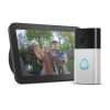 Echo Show 8 | Charcoal + New Ring Battery Video Doorbell (2024 release) | Satin Nickel