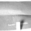 Extreme Heat Protection Safety Mat with Storage Pouch for GHD Hair Straighteners and Tongs etc (Silver)