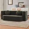 Foldable Compression sofa cama, modular couch, Woven fabric, sectional couches for living room, small couches for small spaces, love seat sleeper bed - Compression Sofa in Box...
