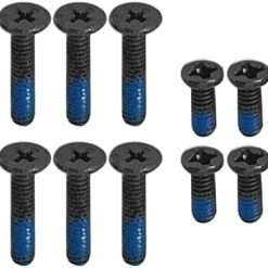 Gintai 12pcs Screws for ASUS TUF Gaming A15 FA507 FA507RC FA507RF FA507RW FA507RM FA507RR FA507RC FA507RE chassis Laptop Base Cover Fixing for Computer Background Silver Color