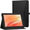 GOZOPO Universal Case for 10.1 inch Tablet, with Pocket Pen Holder Multi-Angle Stand Folio Cover for DOOGEE Tab A9/ U11/ U11 Pro/TECLAST P30/ 9.6-11 inch Tablet (Black)