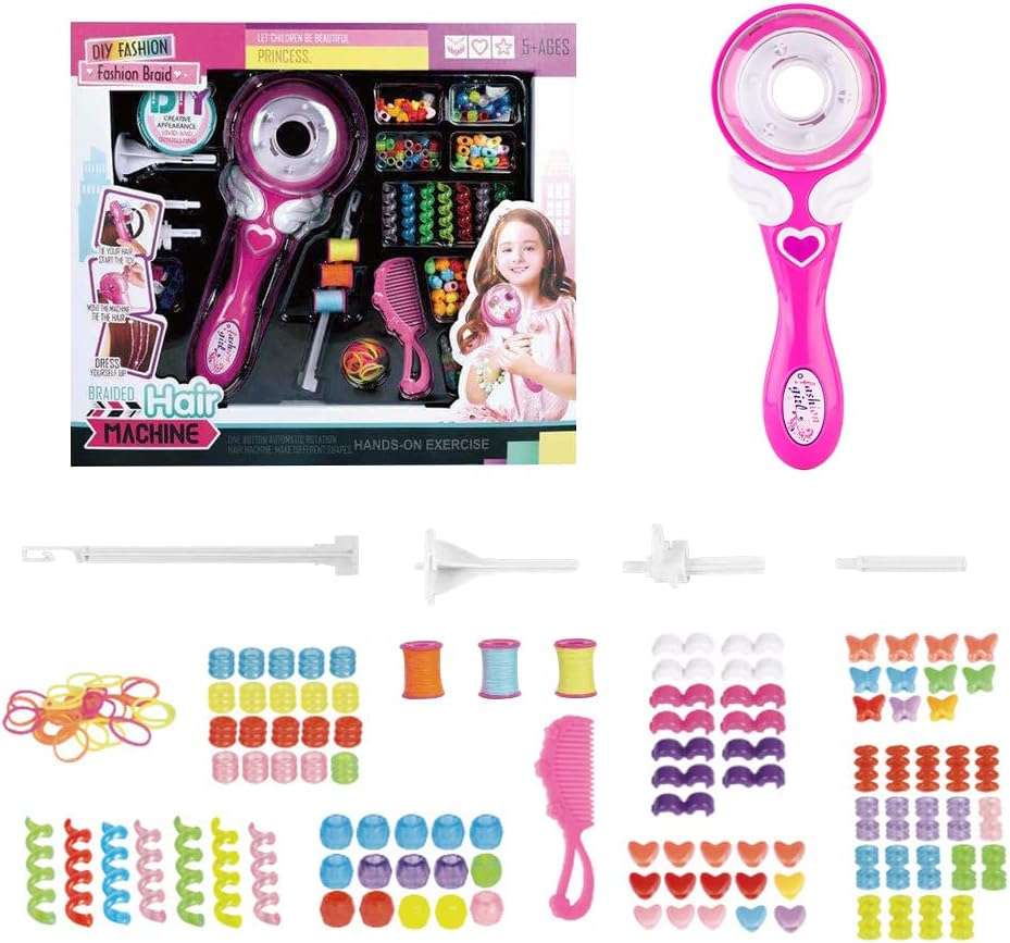 Hair Braider Machine ,Automatic Hair Braider Electric Hair Braider Automatic Hair Braider Tool Hair Twister Machine Hair Braiding Machine Styling DIY Tool Twister Hairstyle...