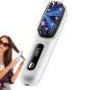 Hair Straightener Brush - Hair Straightener Travel - Ceramic Comb with Led Display 3 Temperature Settings for Wet Dry Salon Home Beach