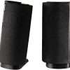 Hama E 80 Active PC Speaker | Active Speakers for Computers and Notebooks | Black