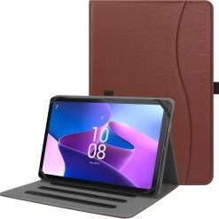 HGWALP Universal Case for 9inch-10.5inch Tablet,Multi-Viewing Angels PU Leather Stand Folio Case Cover with Handstrap for 9" 10.1" 10.5"Touchscreen Tablet, with Adjustable...