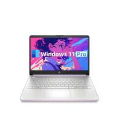HP 14'' Light Student Laptop - Microsoft Office 365 | Windows 11 Pro | 14 inch HD | AI-Powered | 11 Hr Batter | N-Serious Laptop | 16GB RAM, 128GB UFS, 256GB Extend Micro SD |...