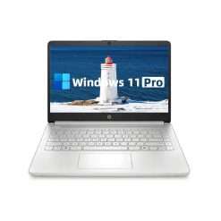 HP 14'' Light Student Laptop - Microsoft Office 365 | Windows 11 Pro | 14 inch HD | AI-Powered | 11 Hr Batter | N-Serious Laptop | 16GB RAM, 128GB UFS, 256GB Extend Micro SD |...