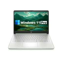 HP 14'' Light Student Laptop - Microsoft Office 365 | Windows 11 Pro | 14 inch HD | AI-Powered | 11 Hr Batter | N-Serious Laptop | 16GB RAM, 128GB UFS, 256GB Extend Micro SD |...