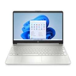 HP 15s-fq5021na Laptop 39.6 cm (15.6") Full HD Intel Core i5 i5-1235U 8 GB DDR4-SDRAM 256 GB SSD Wi-Fi 5 (802.11ac) Windows 11 Home Silver- 8R554EA#ABU