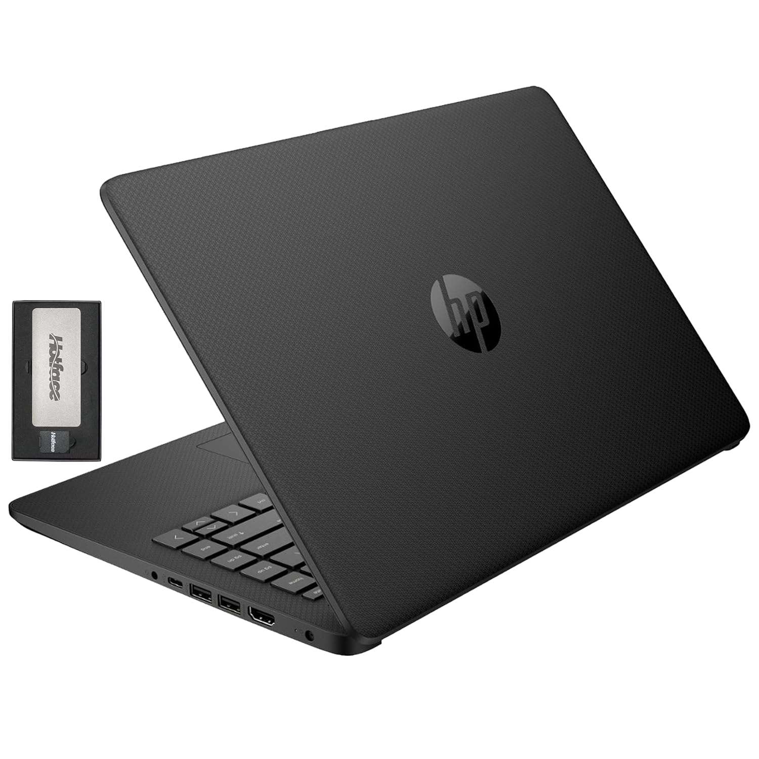 HP Stream 14" HD BrightView Laptop, Intel Celeron N4120, 16GB RAM, 416GB Storage (128GB eMMC + 288GB Docking Station Set), Intel UHD Graphics, 720p Camera, Wi-Fi, 1 Year Office...
