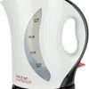 Kitchen Perfected 2000W 1.7L Electric Cordless Kettle - Dual Water Level Windows & Cup Indicators - Washable Filter - On/Off Indicator Light -Automatic Safety Shut-Off - E1524WI...