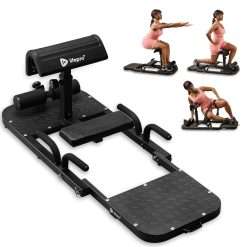 Lifepro 2-in-1 Sissy Squat Machine & Glute Machine - Premium Squat Workout Machine & Glutes Workout Equipment for Home