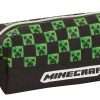 Minecraft Pencil Case Adults Kids Large Capacity Creeper Gaming Accessory Gamer Toiletries Bag