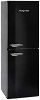 Montpellier Freestanding Retro Fridge Freezer, 145cm