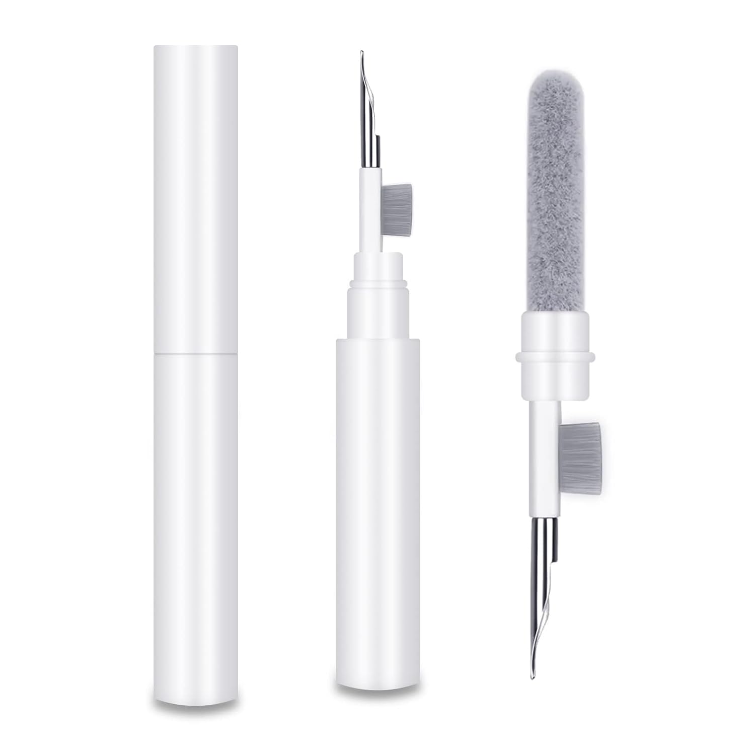 MOXYOY Airpod Cleaning Kit, 3 in 1 New Generation Airpod Cleaner, Multifunctional Earbuds Clean Pen, Portable Airpods Cleaning Kit, Headphone Clean Tools with Sponge, Brush &...