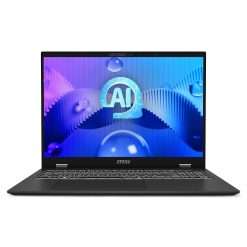 MSI Prestige 16 AI Studio (B1VFG-034UK), 16" 16:10 QHD+ panel, Latest Intel® Core Ultra 7 155H, RTX4060, 32GB, 1TB SSD, Intel Wi-Fi 7BE, Windows 11 - Stellar Gray